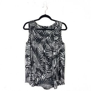 Style & Co | Black & White print blouse